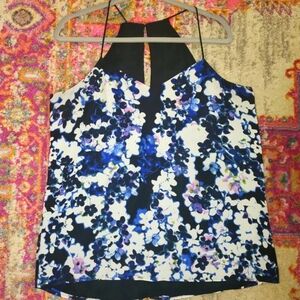 Express Floral/Black Tank